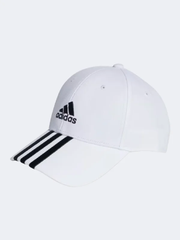 Adidas Baseball 3S Unisex Training Cap White/Black