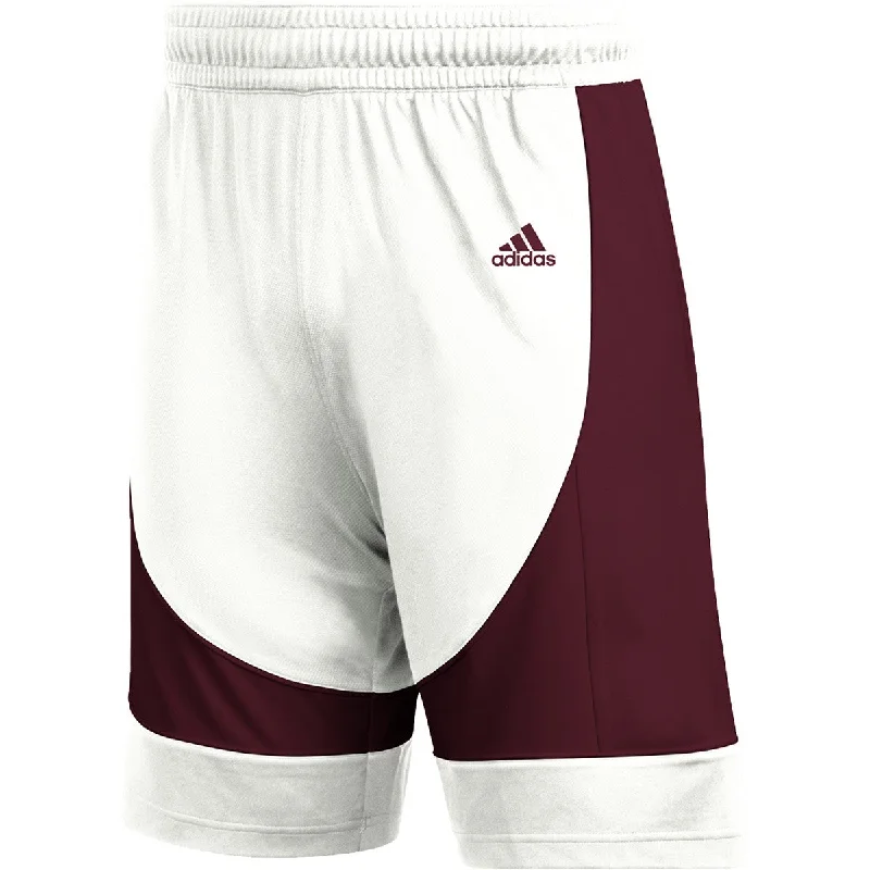 White/Team Collegiate Burgundy