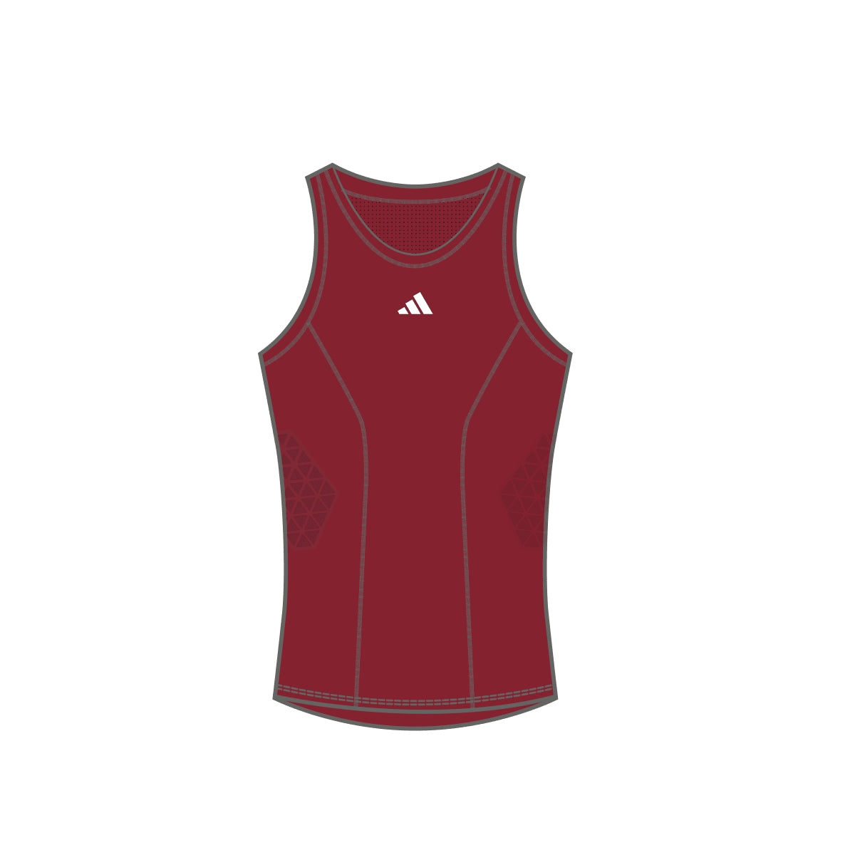 adidas Men's Padded Basketball Tank Top