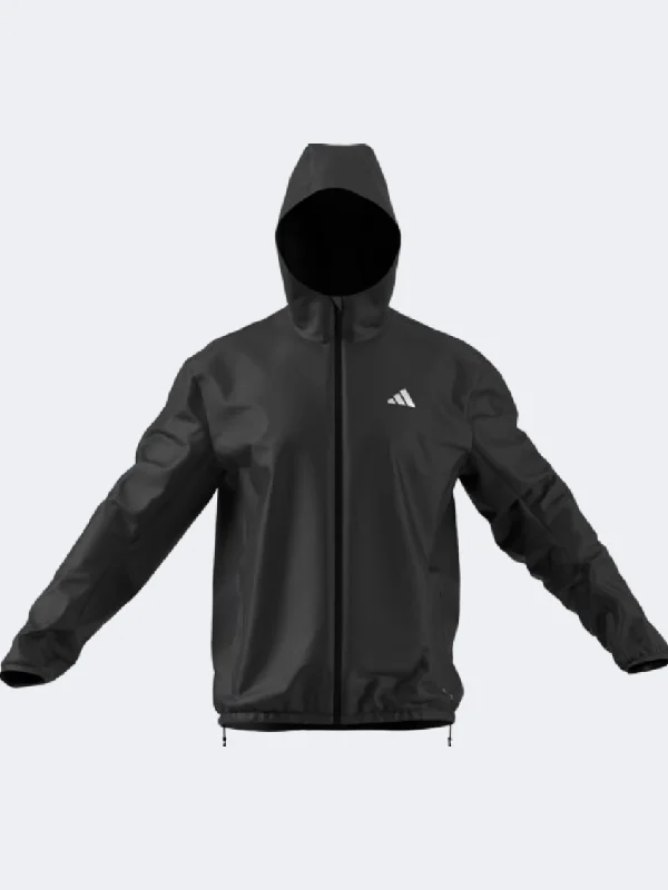 Adidas Run It Men Running Jacket Black/White