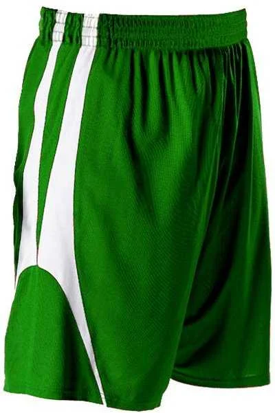 Alleson Athletic 54MMP Adult Reversible Basketball Short - Kelly White