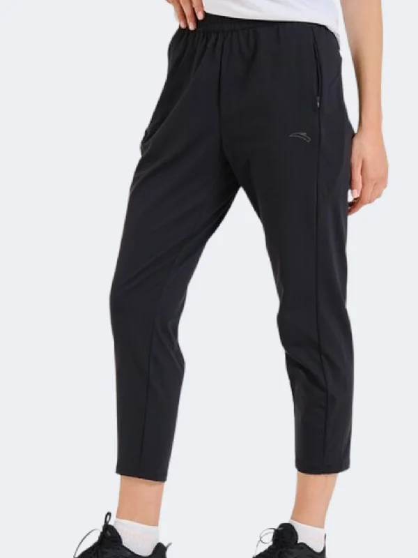 Anta Flow Light Women Running Pant Black