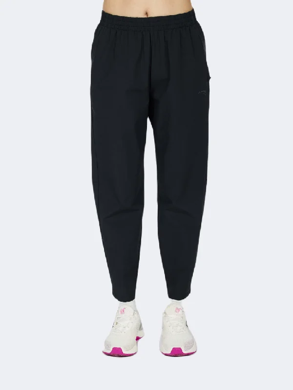 Anta Flow Light Women Running Pant Black