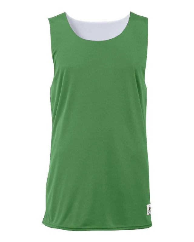 Badger Sport 2129 Youth B-Dry Reversible Tank - Kelly White