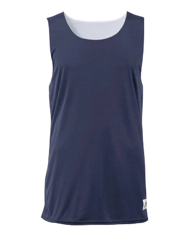 Badger Sport 2129 Youth B-Dry Reversible Tank - Navy White