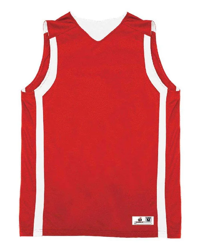 Badger Sport 2551 B-Slam Youth Reversible Tank - Red White