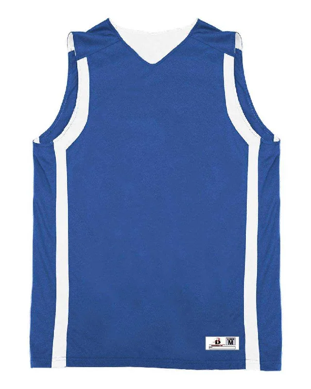 Badger Sport 2551 B-Slam Youth Reversible Tank - Royal White