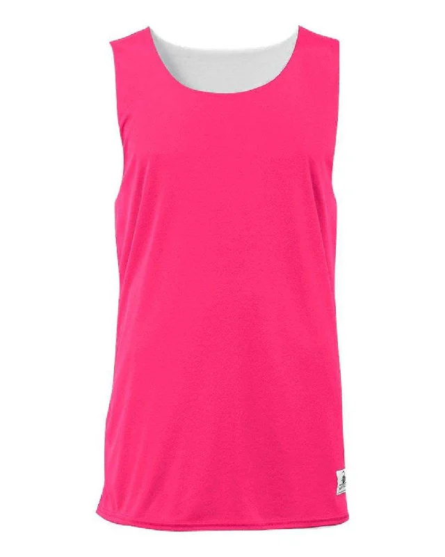 Badger Sport 4169 Ladies B-Core Reversible Tank - Hot Pink White