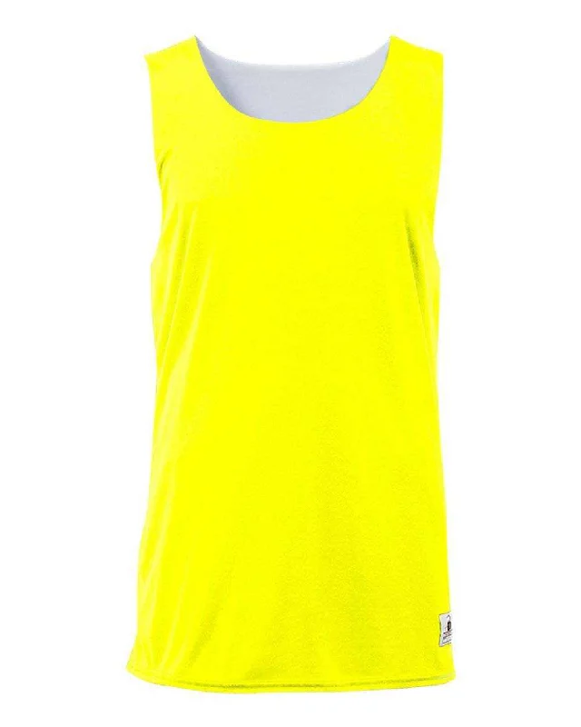 Badger Sport 4169 Ladies B-Core Reversible Tank - Safety Yellow Green White