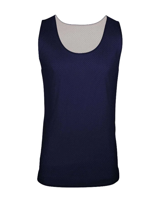 C2 Sport 5228 Reversible. Mesh Youth Tank  - Navy White