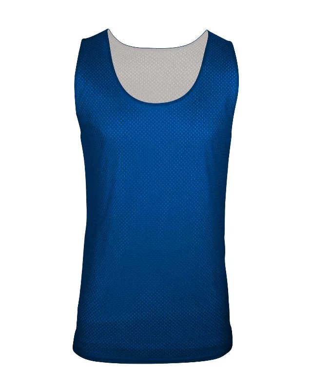 C2 Sport 5228 Reversible. Mesh Youth Tank  - Royal White