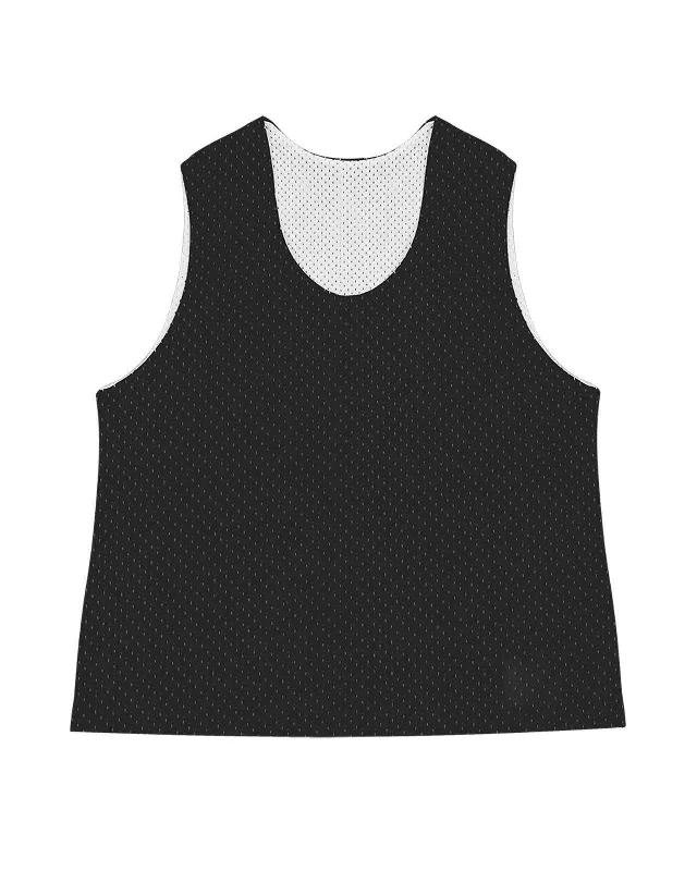 C2 Sport 5260 Mesh Reversible Youth Pinnie - Black White