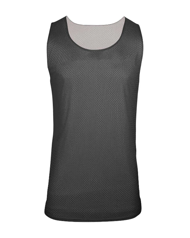 C2 Sport 5678 Reversible. Mesh Womens Tank  - Graphite White