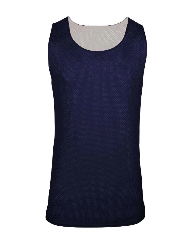 C2 Sport 5678 Reversible. Mesh Womens Tank  - Navy White