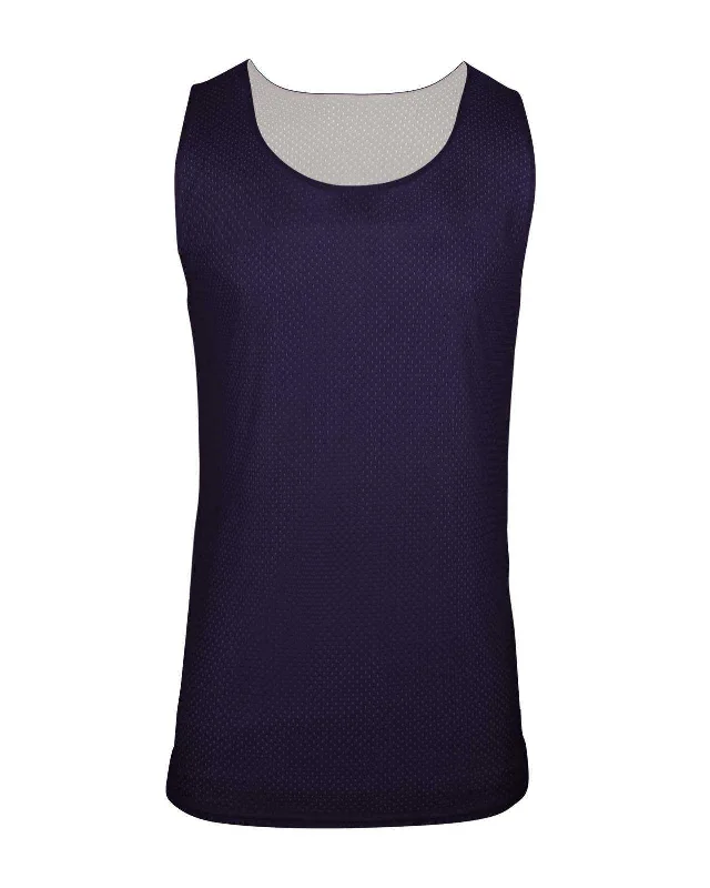 C2 Sport 5678 Reversible. Mesh Womens Tank  - Purple White