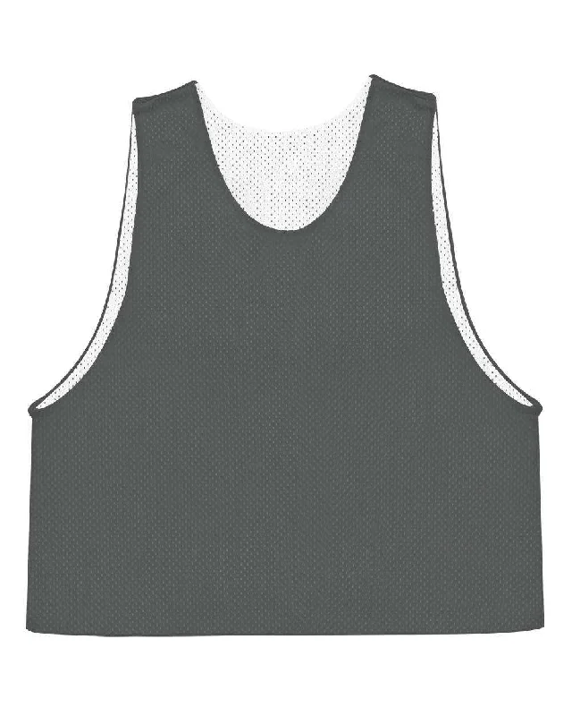 C2 Sport 5760 Mesh Reversible Pinnie - Graphite White