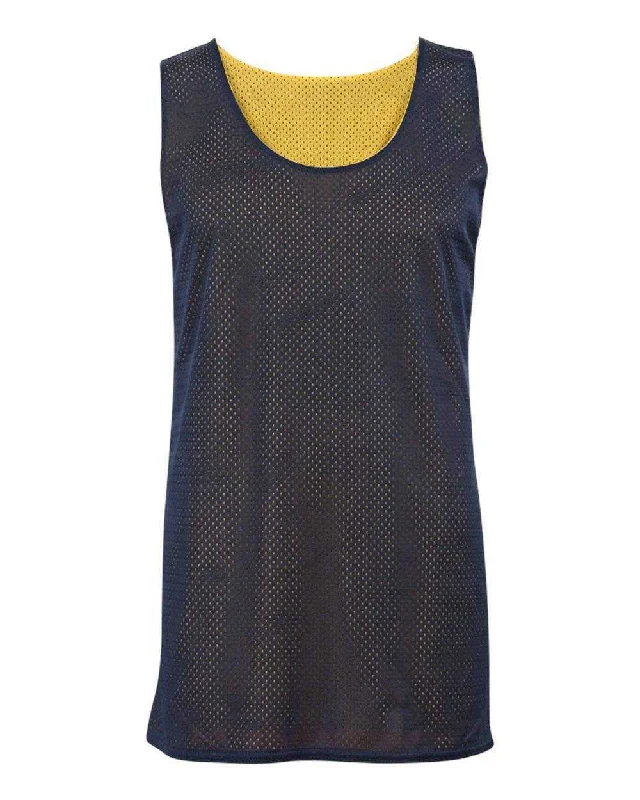 Badger Sport 8529 Mesh Reversible Tank - Navy Gold