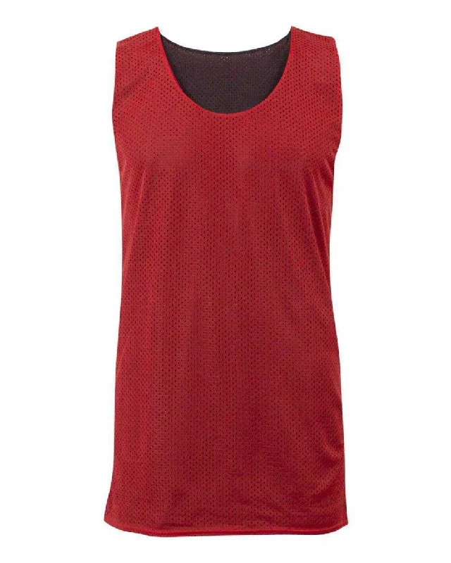 Badger Sport 8529 Mesh Reversible Tank - Red Black