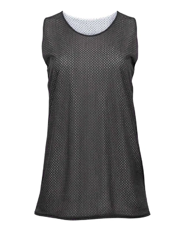 Badger Sport 8978 Ladies Reversible Tank - Graphite White