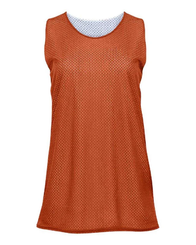 Badger Sport 8978 Ladies Reversible Tank - Orange White