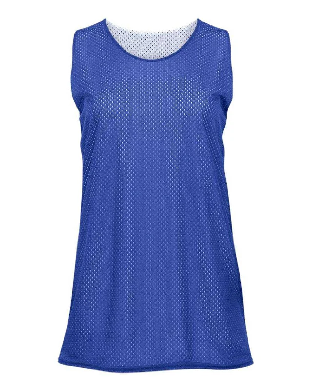 Badger Sport 8978 Ladies Reversible Tank - Royal White