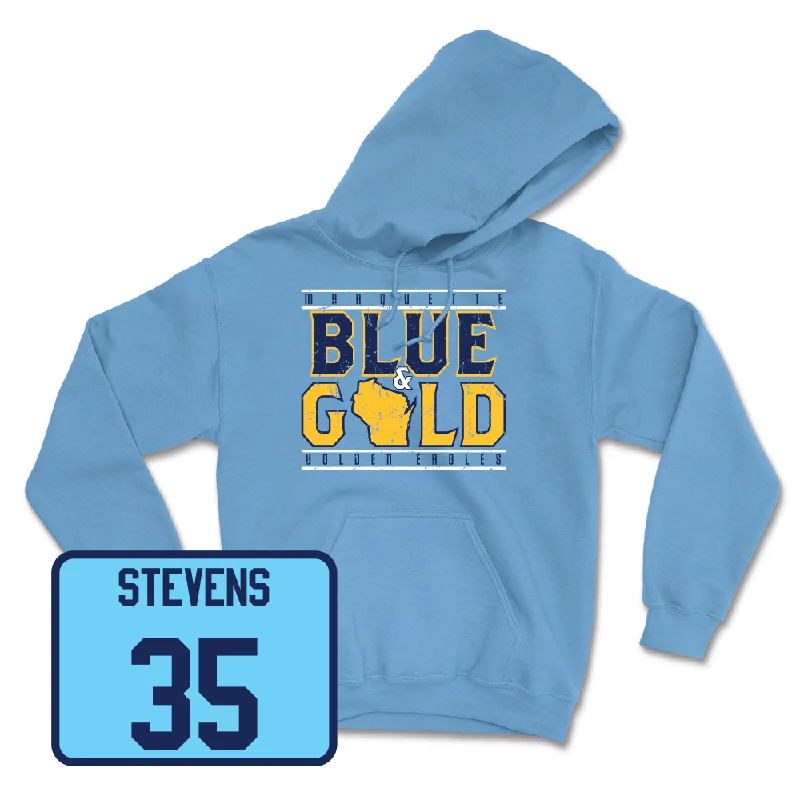 Championship Blue Women's Basketball State Hoodie - Aryelle Stevens