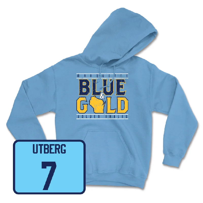 Championship Blue Women's Basketball State Hoodie - Bridget Utberg