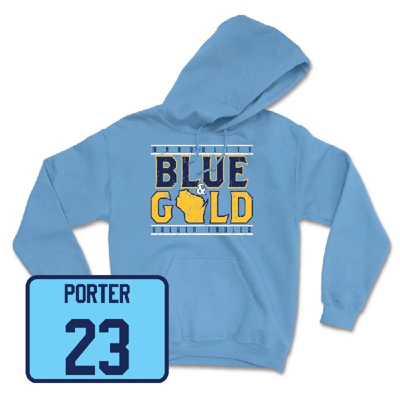 Championship Blue Women's Basketball State Hoodie  - Olivia Porter