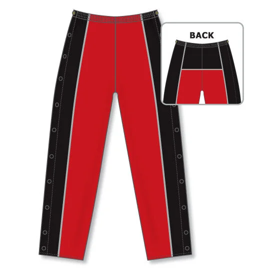 Athletic Knit Custom Made Basketball Tearaway Pant Design 1123