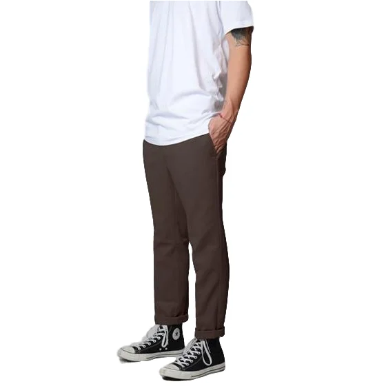 Dickies 872 Slim Fit Work Pants Chocolate Brown