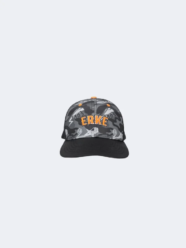 Erke Baseball Unisex Training Cap Black