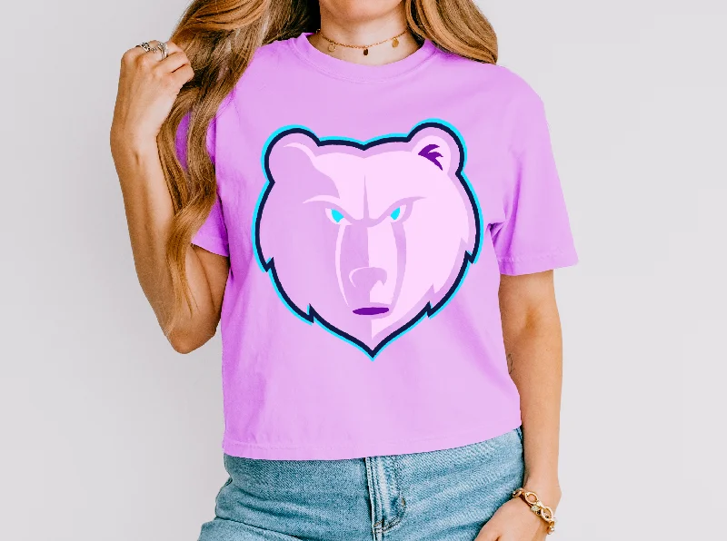 Grizzlies Memphis Cropped Tee/ Comfort Colors