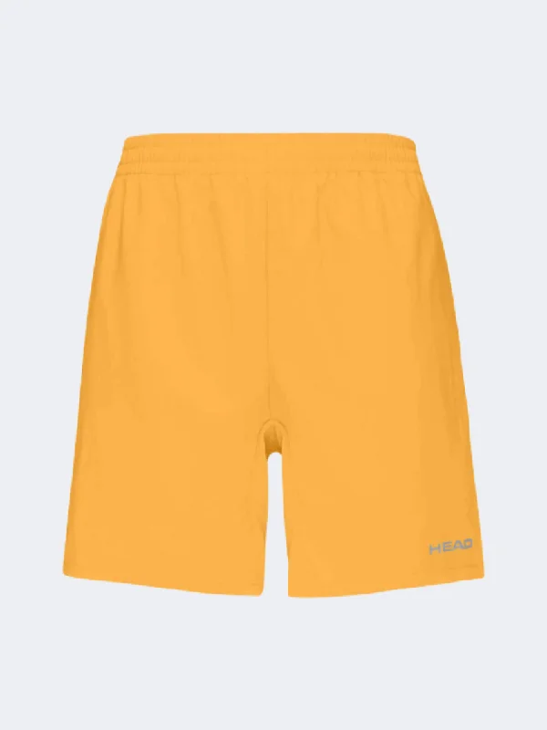 Head Club Men Tennis Short Orange