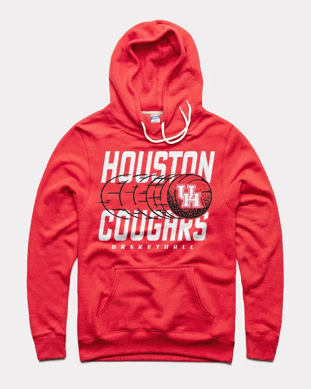 Houston Trailing Basketball Red Hoodie