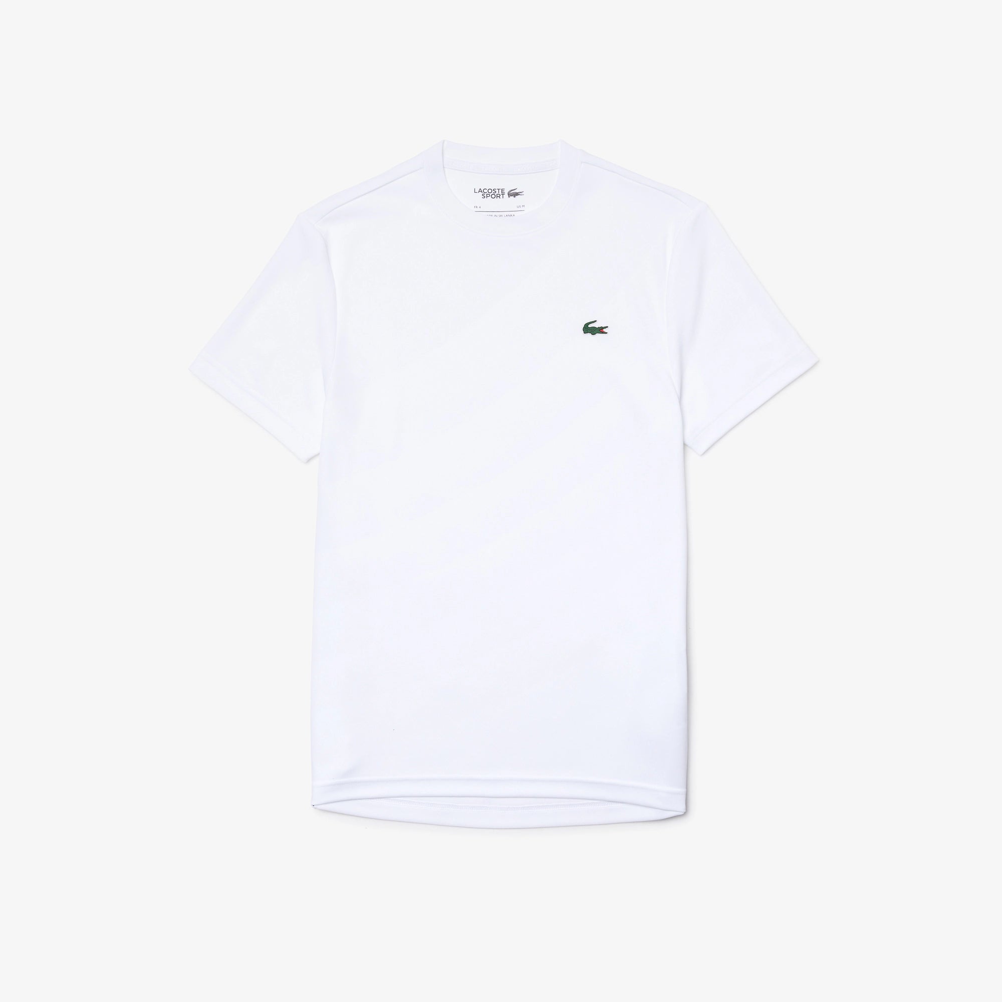 Lacoste TH3401-51 Men's Piqué T-Shirt [White]