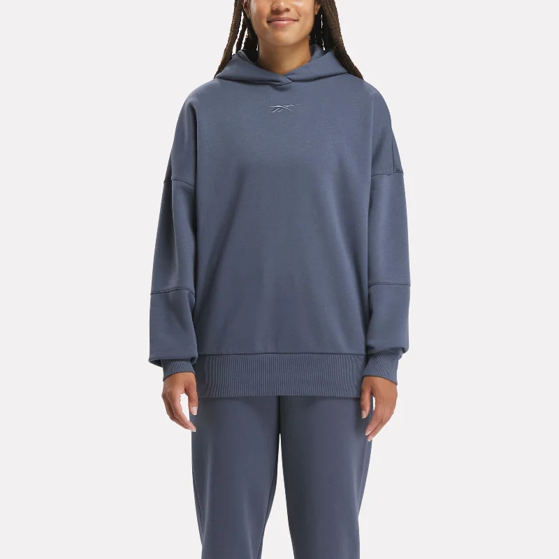 Lux Oversized Hoodie East Coast Blue