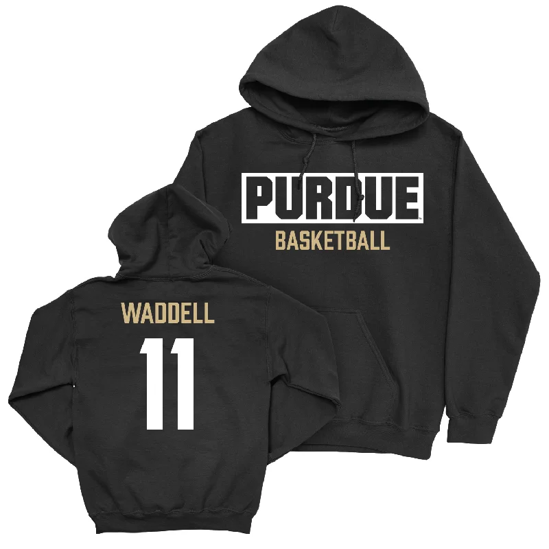 Men's Basketball Black Staple Hoodie - Brian Waddell | #11