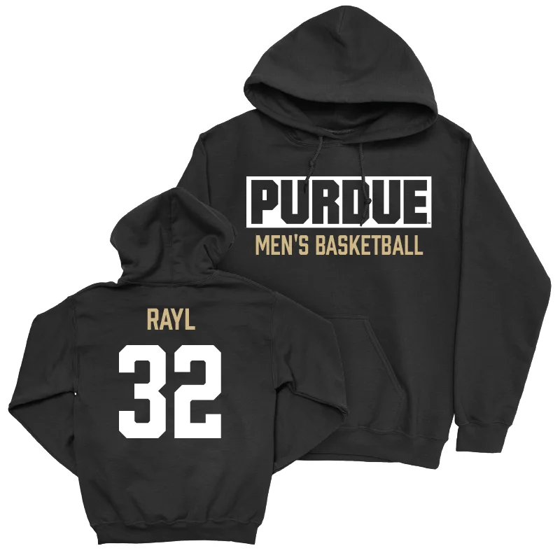 Men's Basketball Black Staple Hoodie - Jace Rayl | #32