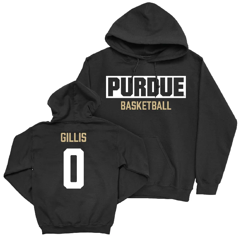 Men's Basketball Black Staple Hoodie - Mason Gillis | #0