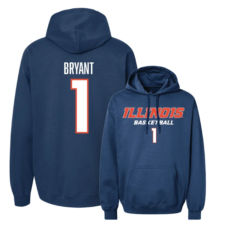 Navy Illinois Classic Hoodie - Genesis Bryant #1