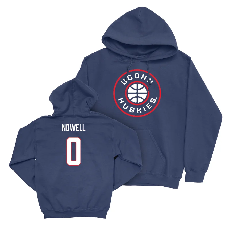 Navy Men's Basketball Hardwood Hoodie  - Ahmad Nowell