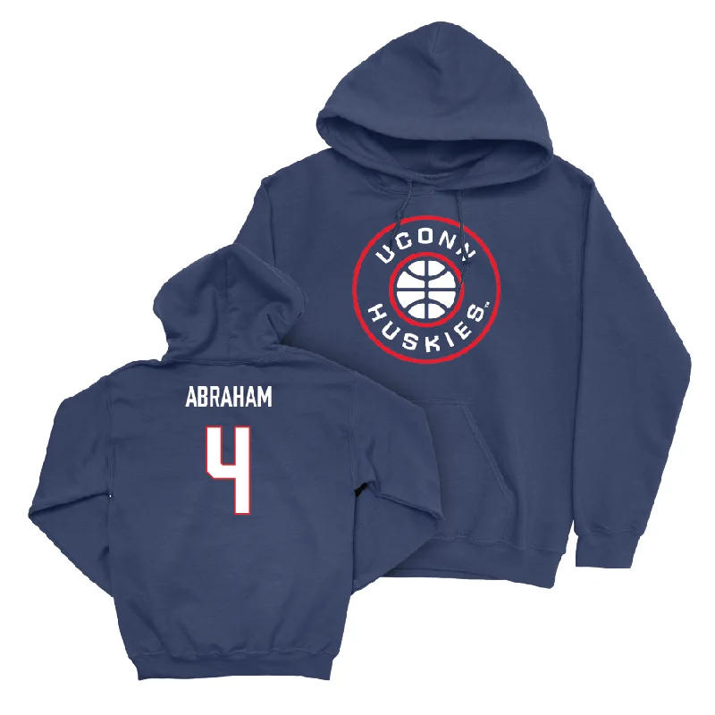 Navy Men's Basketball Hardwood Hoodie - Isaiah Abraham