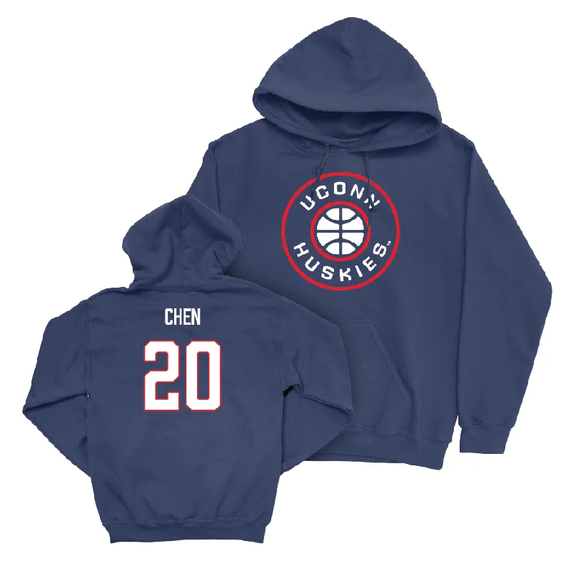 Navy Women's Basketball Hardwood Hoodie - Kaitlyn Chen