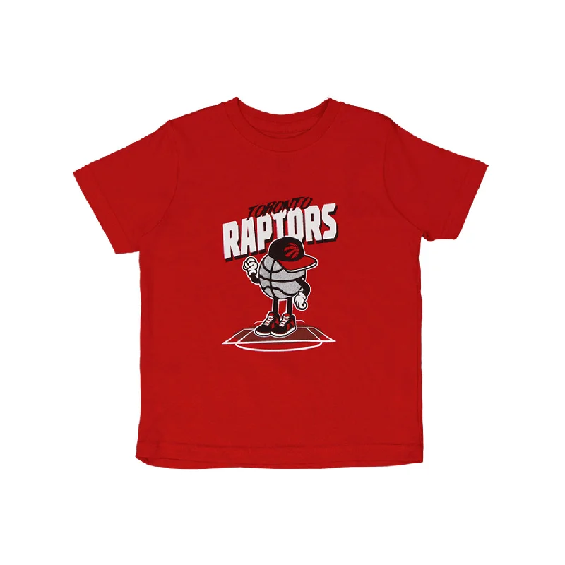 NBA - Kids' (Toddler) Toronto Raptors Mr. Dribble Tee (HK2T1BCLMB01 RAP)