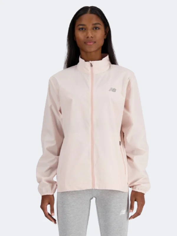 New Balance Essentials Women Performance Jacket Peach Blossom