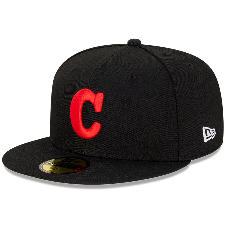 New Era 59FIFTY Chicago Bulls Ligature Fitted Cap Black / Red