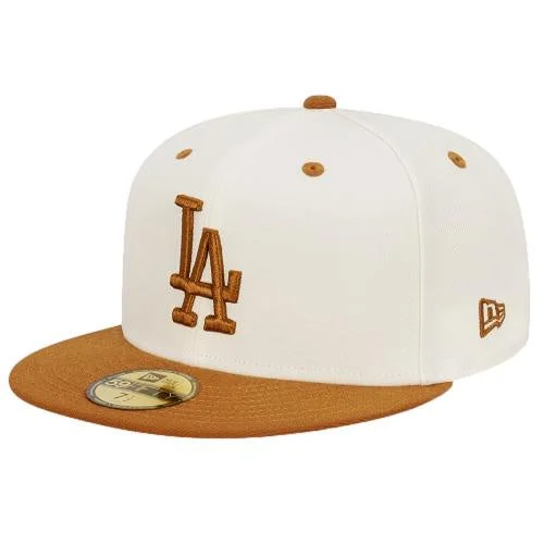 New Era 59Fifty Los Angeles Dodgers Fitted Cap Peanut Butter