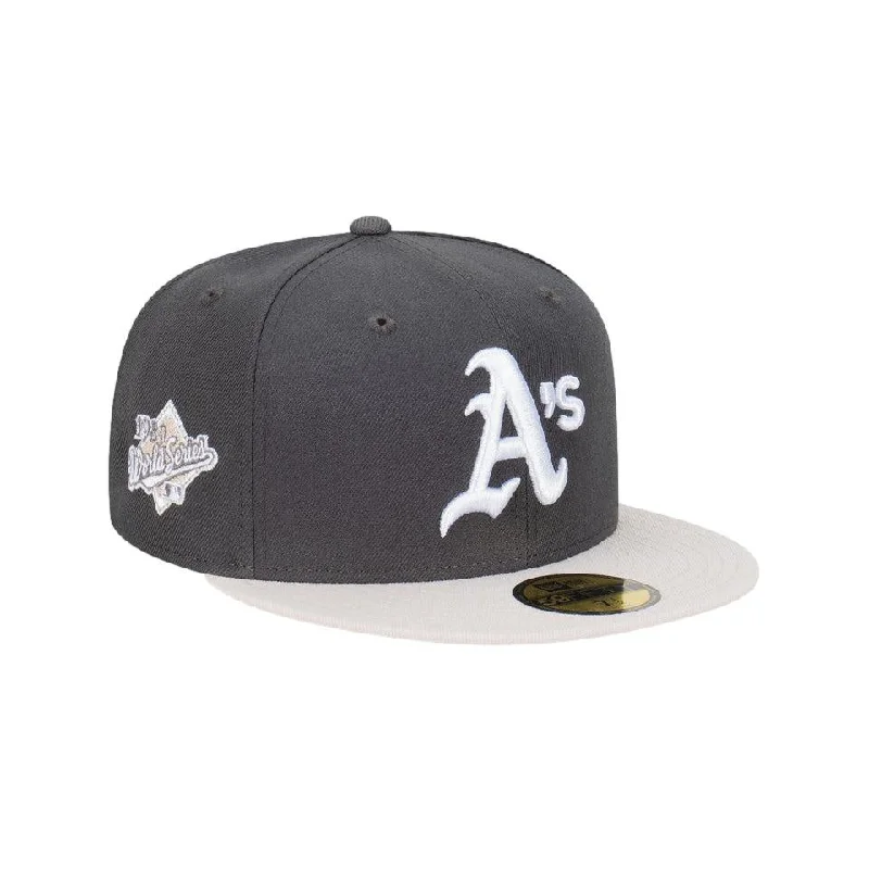 New Era 59FIFTY Oakland Athletics Fitted Cap Graphite