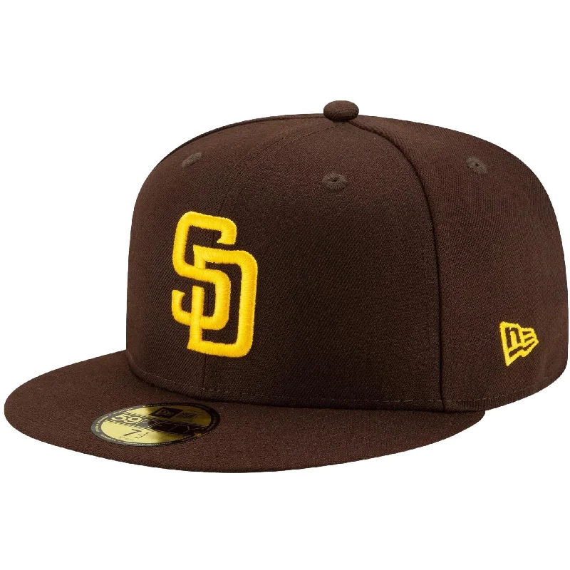 New Era 59FIFTY San Diego Padres Fitted Cap Brown