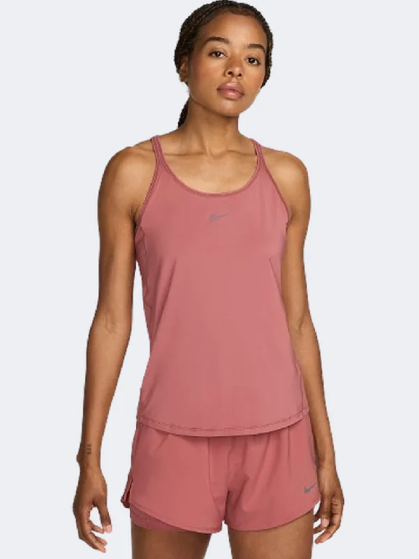 Nike One Classic Strappy Women Training Tank Canyon Pink/Black